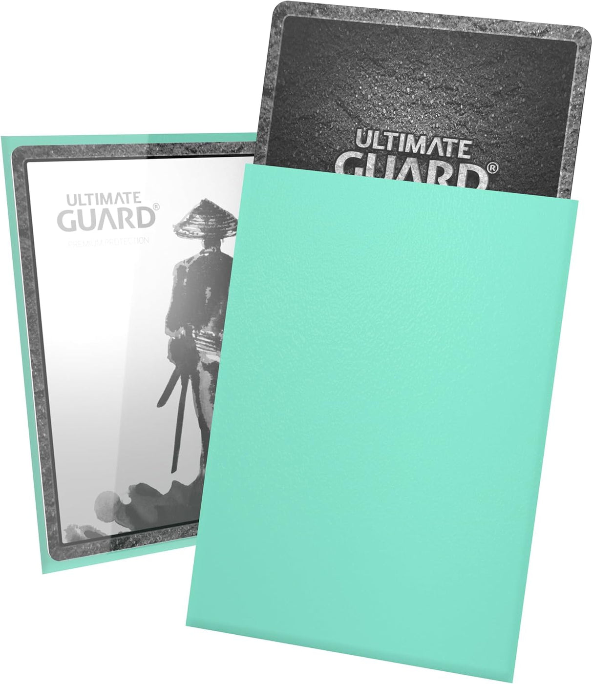Ultimate Guard - Katana Sleeves - Japanese Size - Turquoise 60 pack