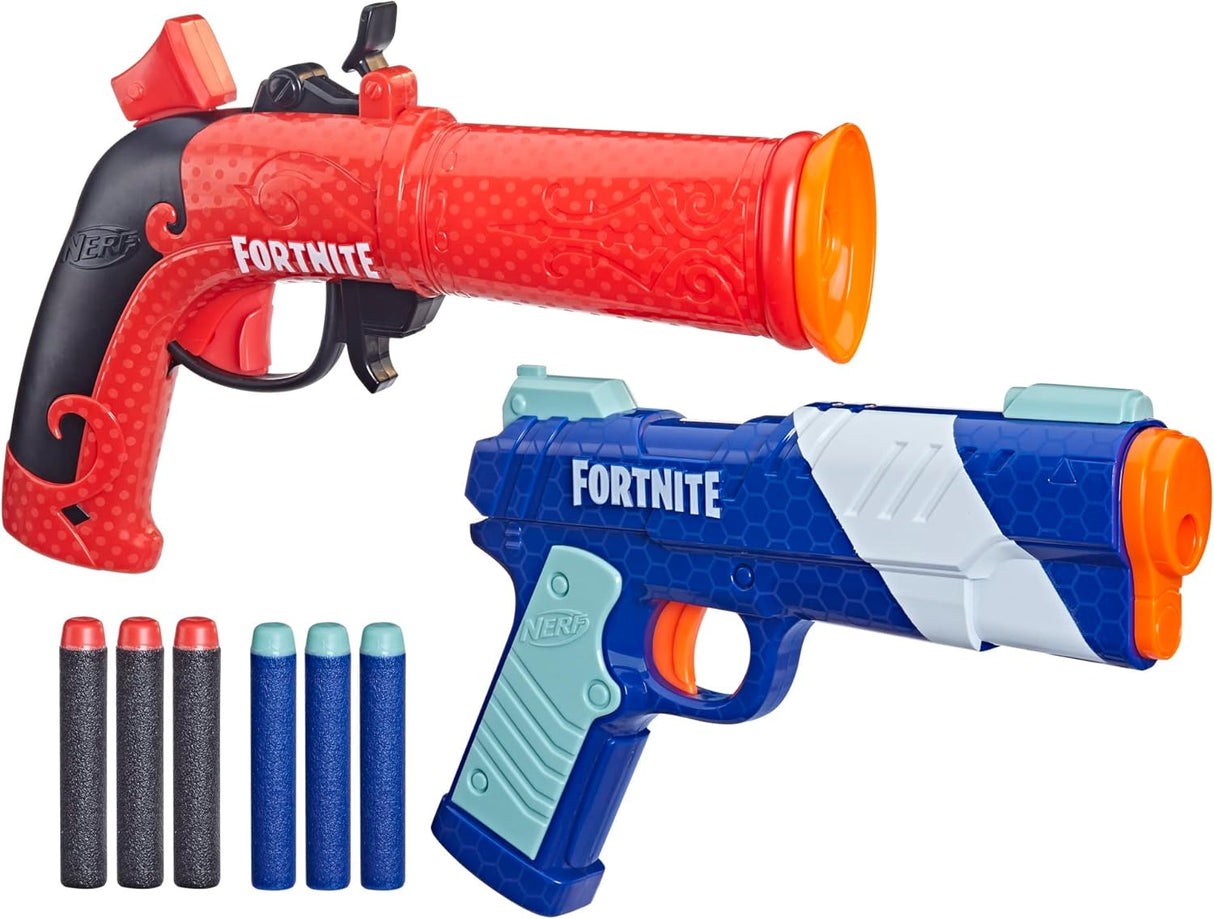Hasbro NERF Fortnite Dual Pack: LP Blaster & Flint-Knock Blaster