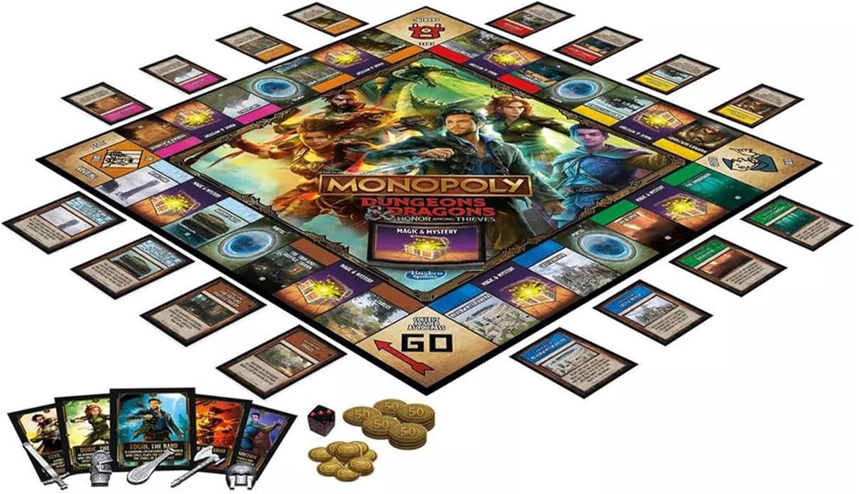 Hasbro Monopoly: Dungeons & Dragons: Honour Among Thieves Edition