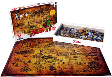 Winning Moves Legend of Zelda Hyrule Field Jigsaw Puzzle