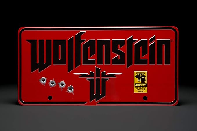Wolfenstein "The New Colossus" Metal Sign