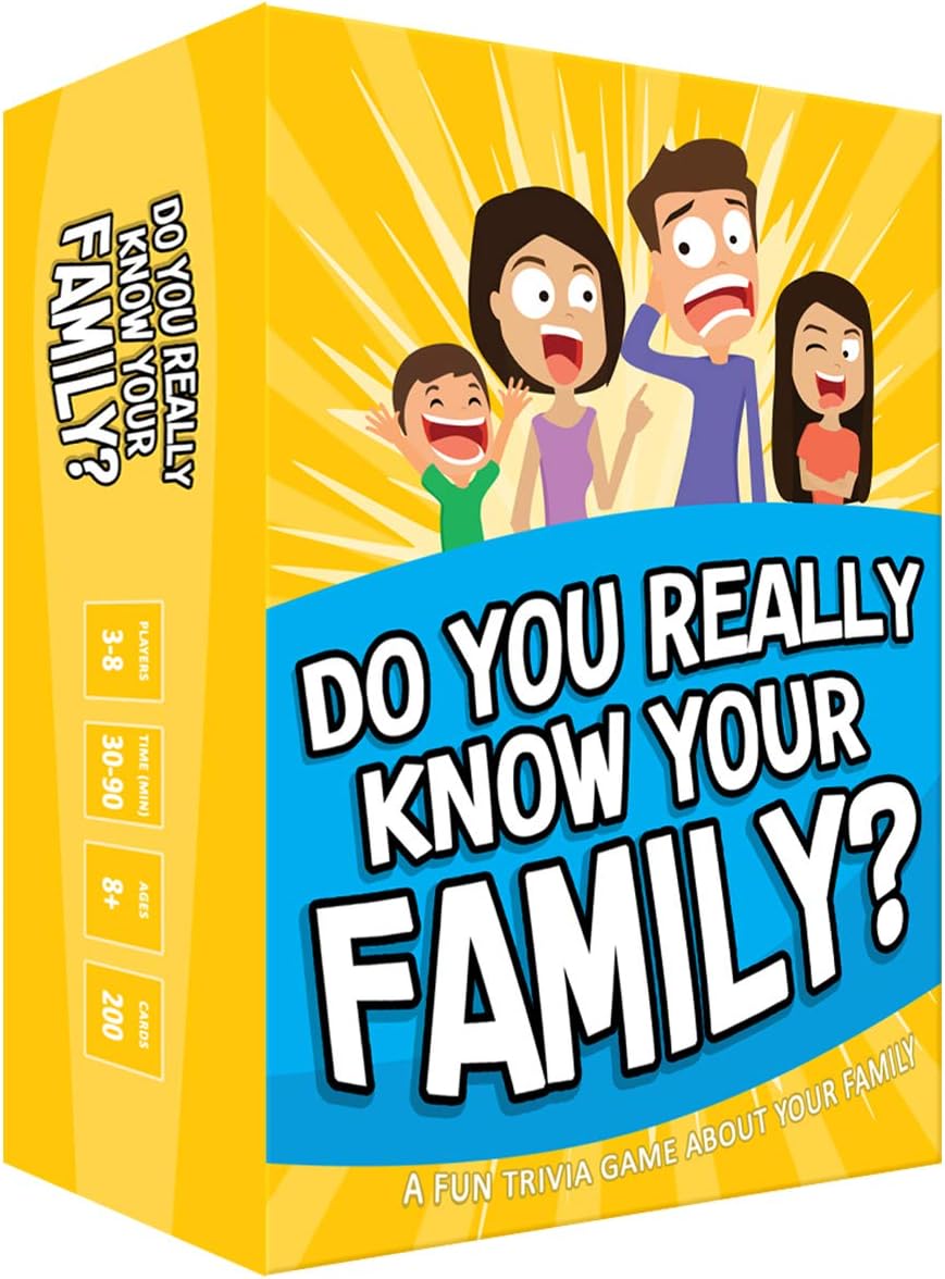 Do You Really Know Your Family? Board Game