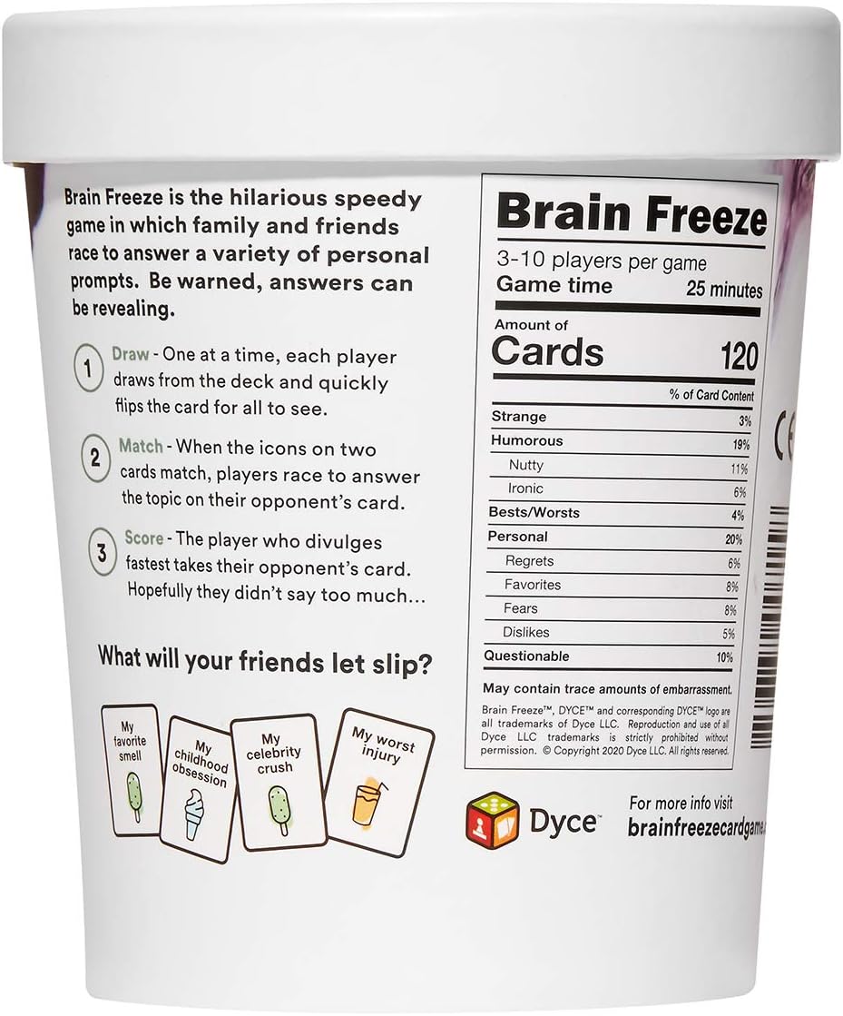 Player Ten BRAIN FREEZE