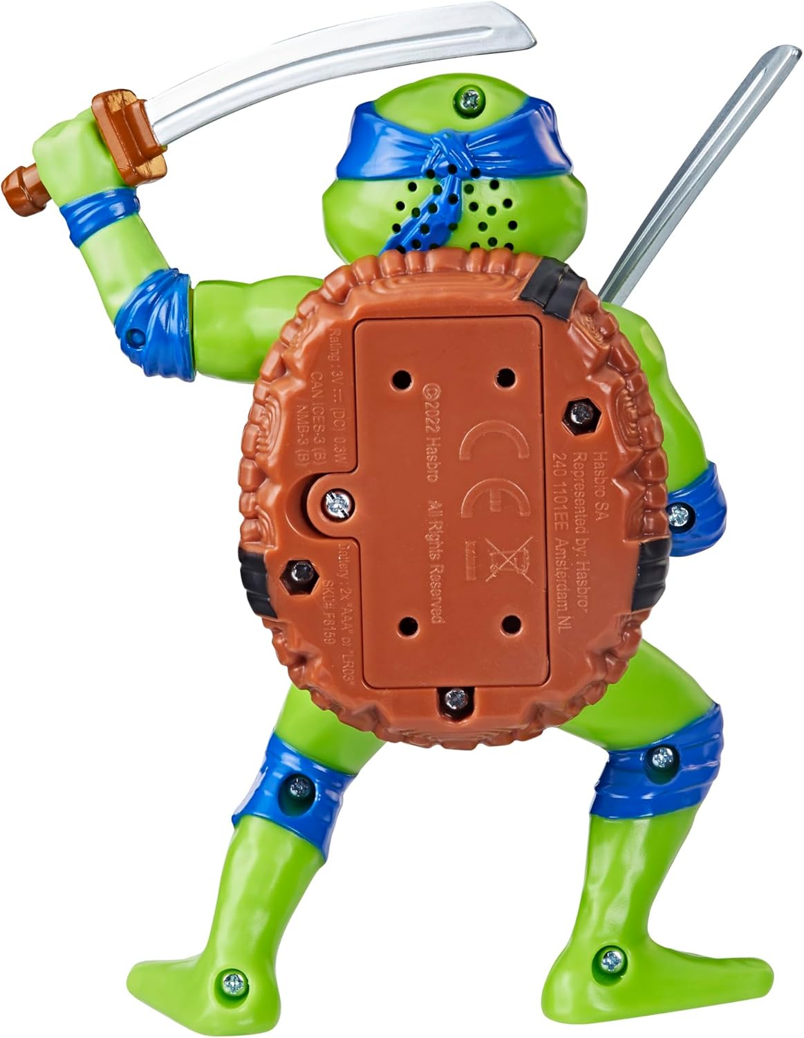 Hasbro Bop it! TMNT Mutant Mayhem Leonardo Edition