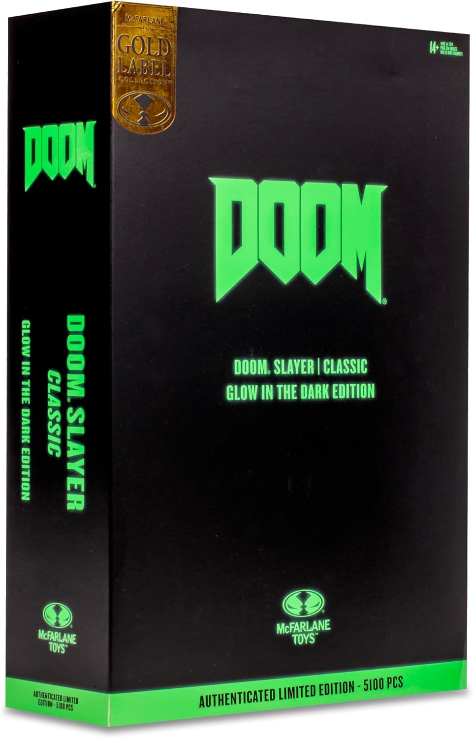 Doom McFarlane Classic Edition Action Figure Doom Slayer Glow In The Dark 18 cm McFarlane Toys