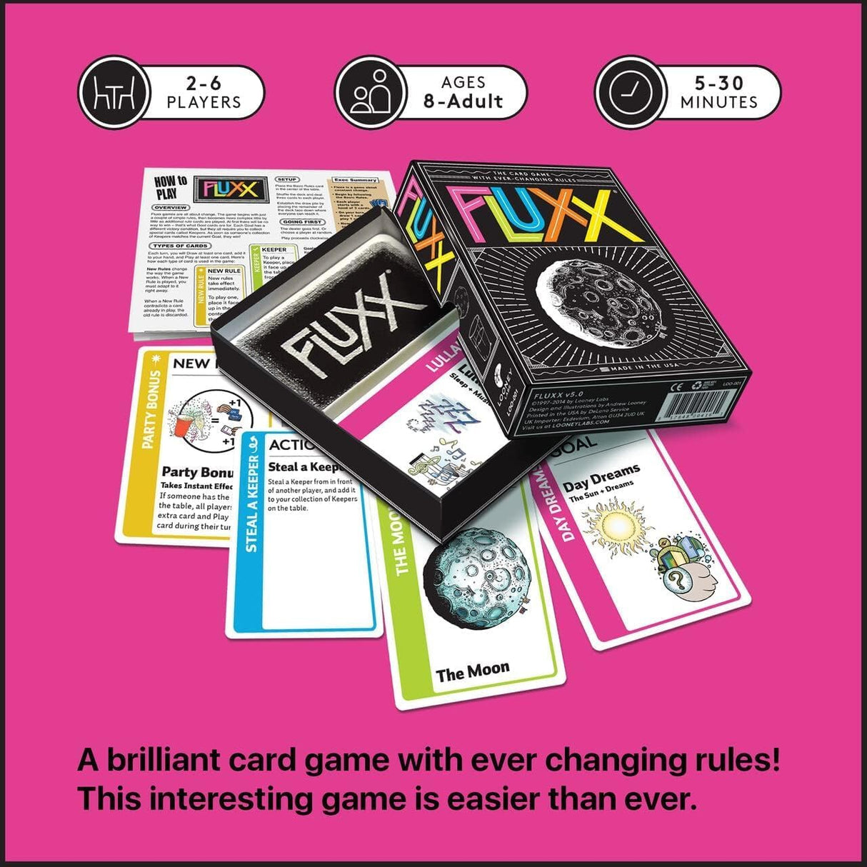 Fluxx 5.0 Edition Card Game