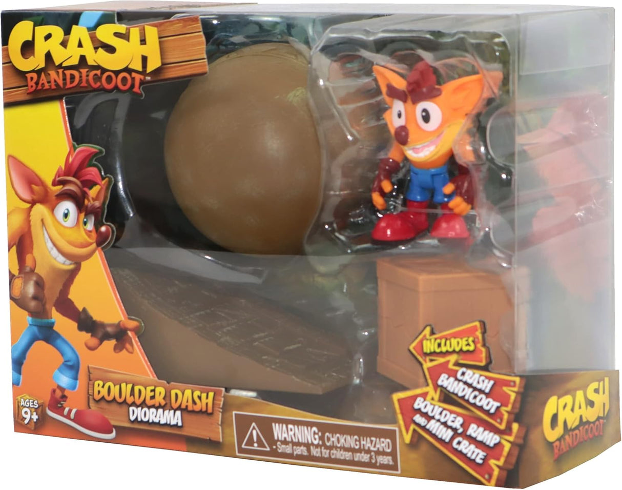 Crash Bandicoot Action figure: Boulder Dash Diorama