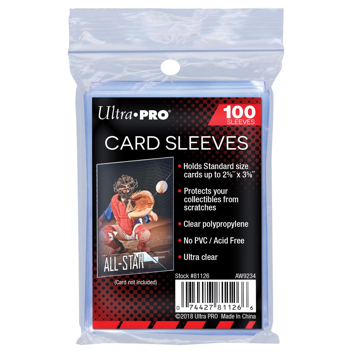Ultra Pro - Standard Soft Sleeves 100pk