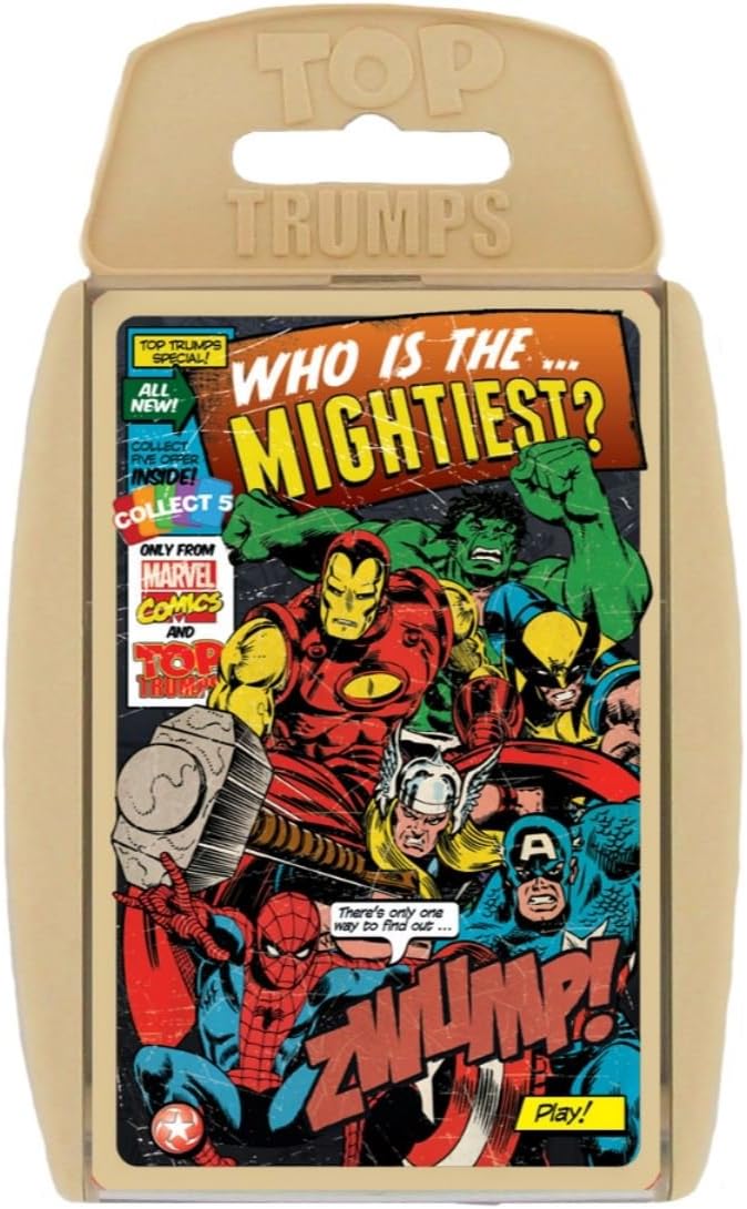 Top Trumps Marvel Comics Retro Special Card Game