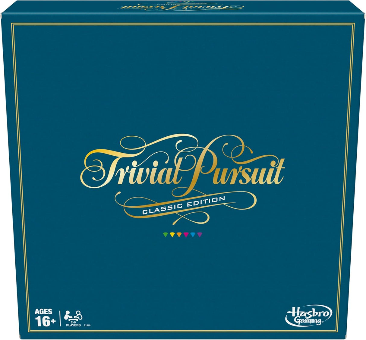 Hasbro Gaming: Trivial Pursuit Classic Edition Board Game