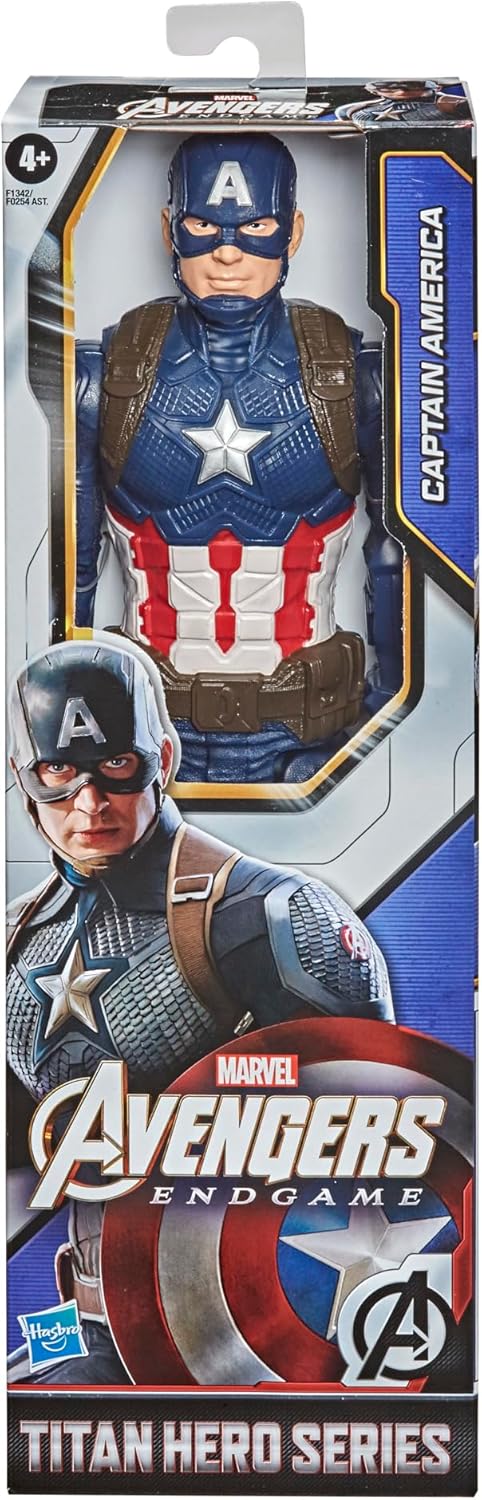 Marvel Avengers Endgame: Titan Hero Series Collectible 30-cm Captain America Figurine