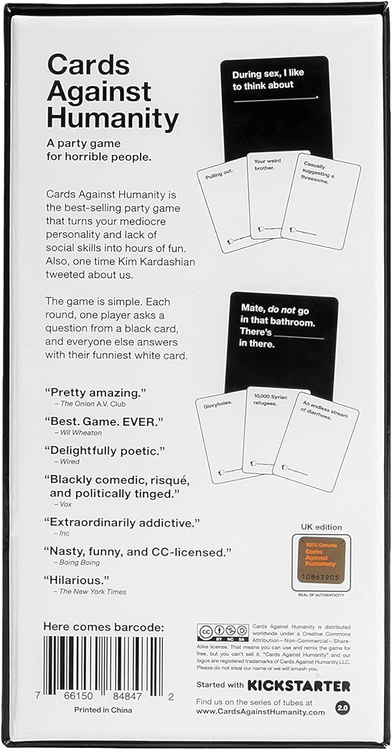 Cards Against Humanity - UK Edition