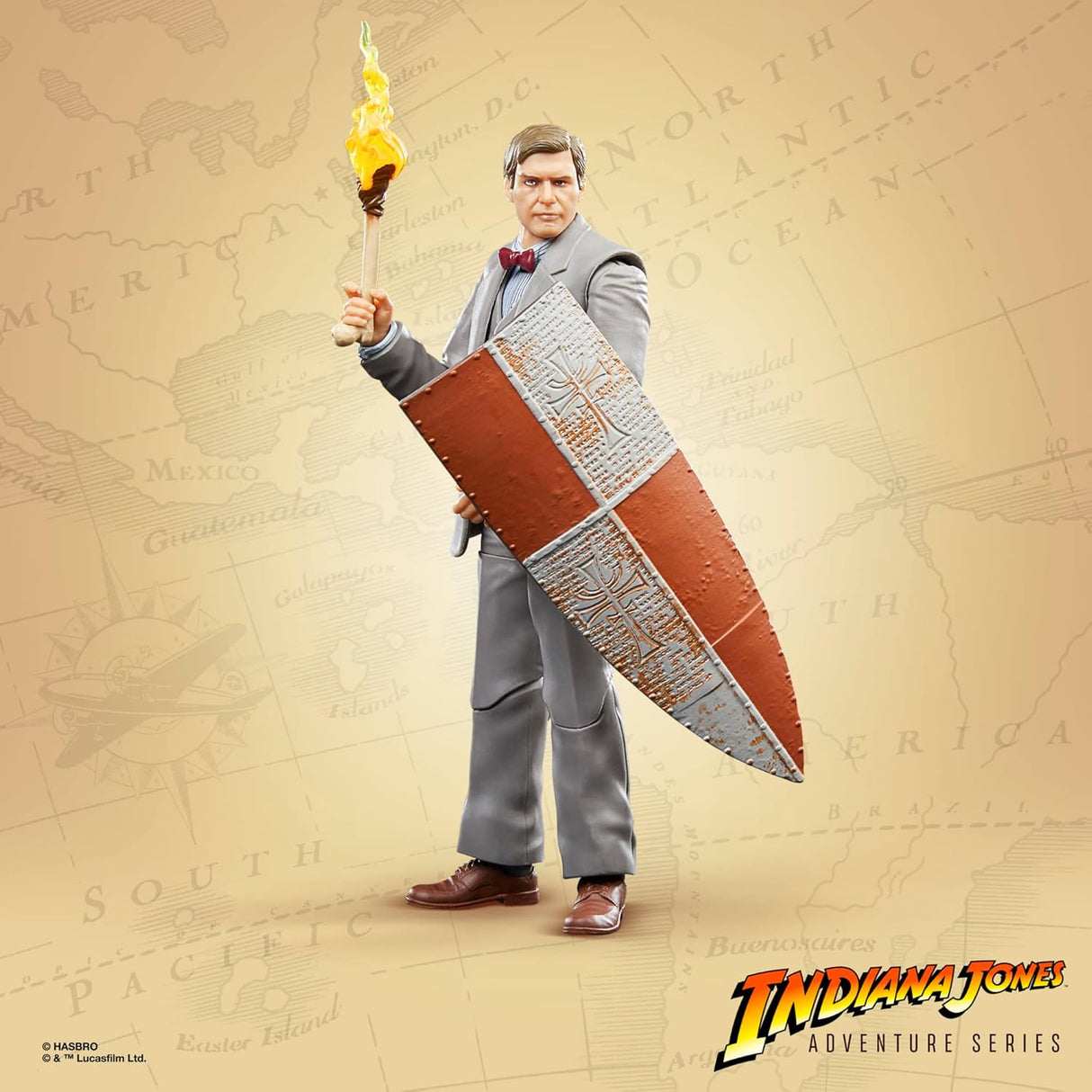 Hasbro Indiana Jones and the Last Crusade: Indian Jones (Professor) 15cm Figurine