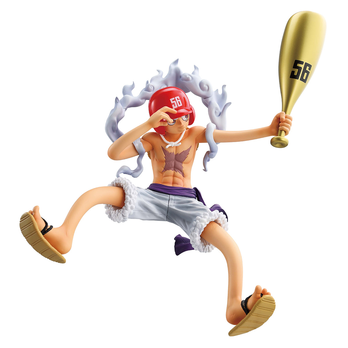 One Piece Ichibansho Figure Masterlise Expiece Monkey D. Luffy Gear 5 Baseball Ver. Action Figure