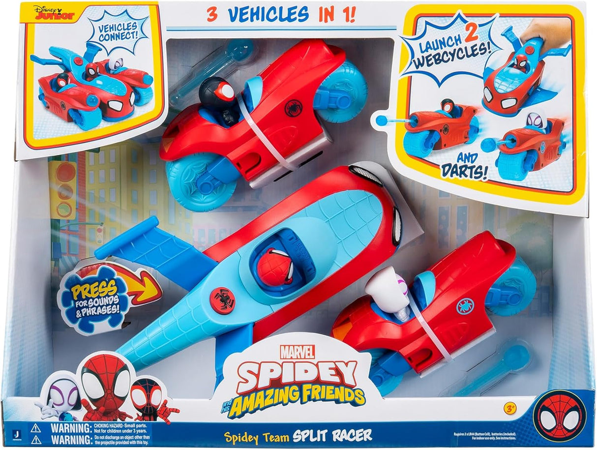 Marvel Spidey And His Amazing Friends - Team Split Racer