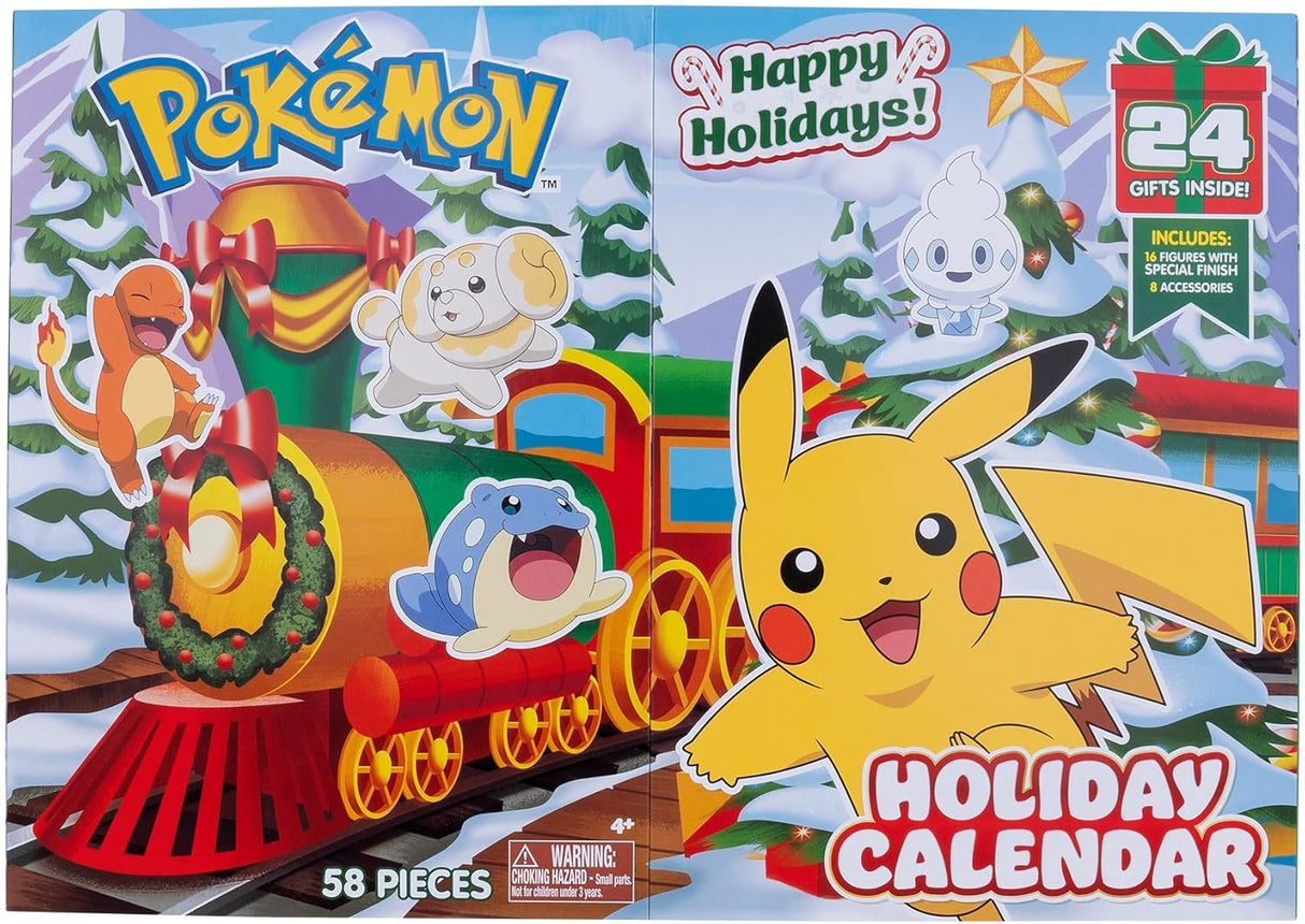 JZW Pokemon Battle Figure Holiday Advent Calendar