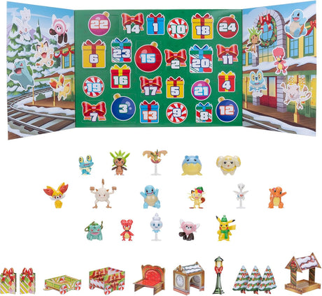 JZW Pokemon Battle Figure Holiday Advent Calendar