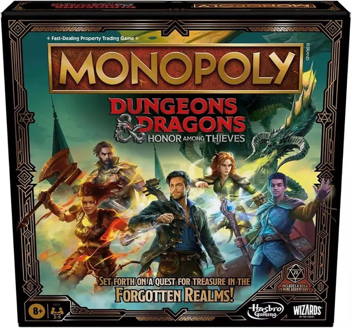 Hasbro Monopoly: Dungeons & Dragons: Honour Among Thieves Edition