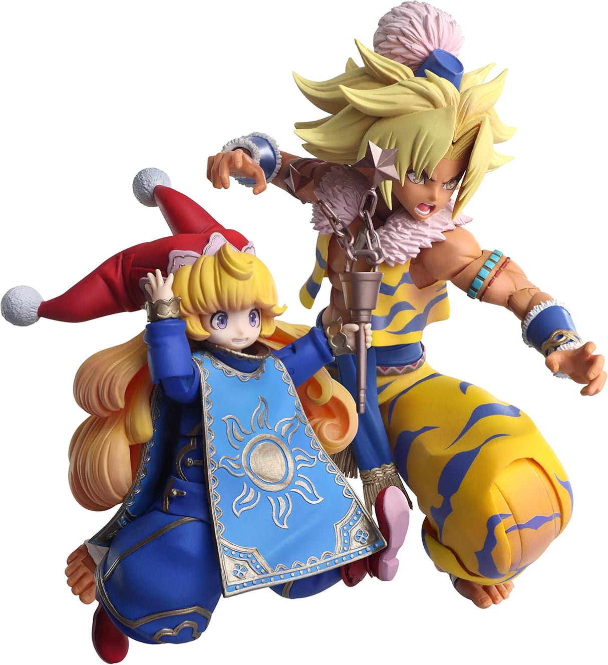 Square Enix Trials Of Mana - Bring Arts Action Figure: Kevin & Charlotte