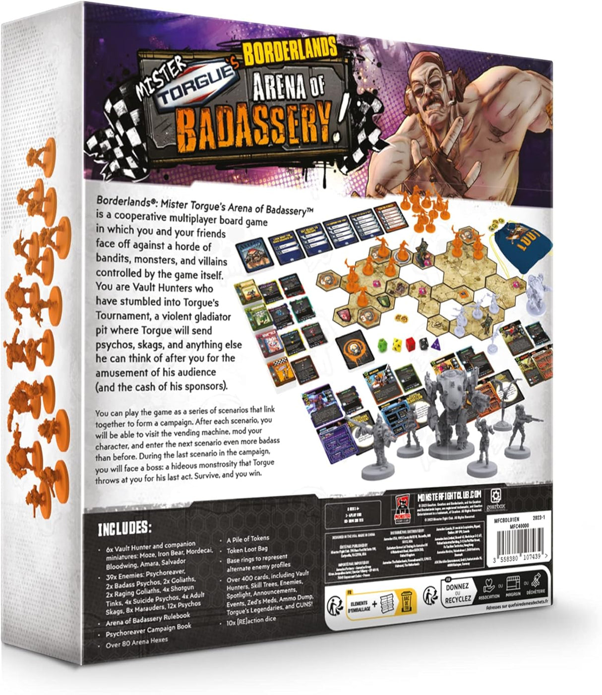 Borderlands: Mister Torgue's Arena of Badassery Board Game