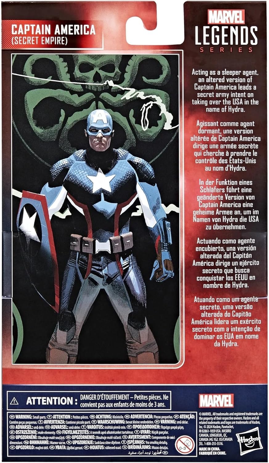 Hasbro Marvel Legends: Captain America (Secret Empire) Action Figure