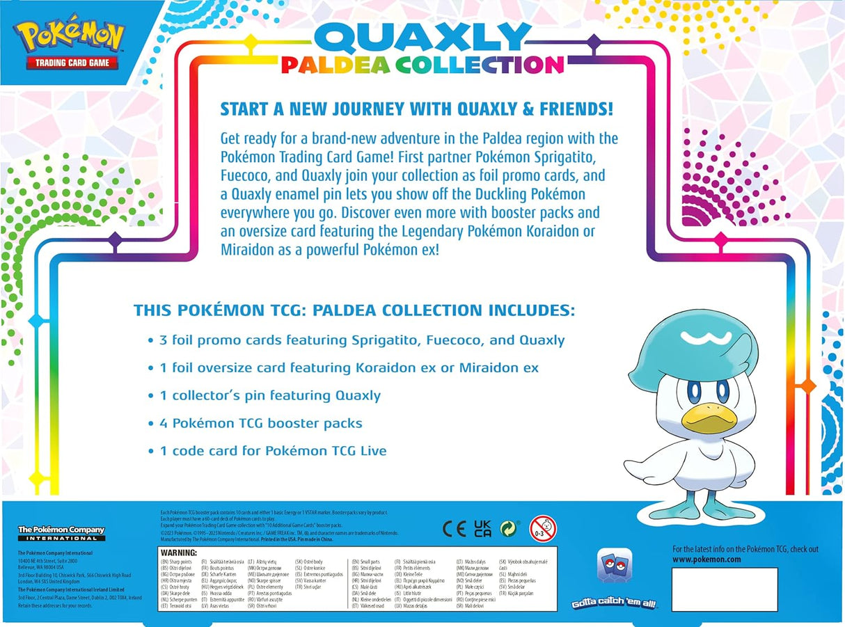 Pokemon TCG: Paldea Collection - Quaxly