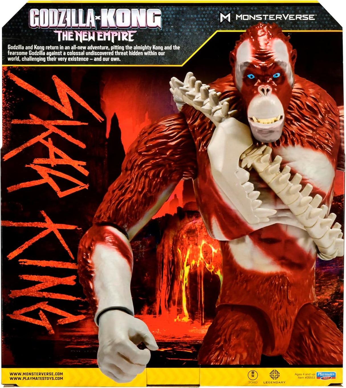 MonsterVerse Godzilla x Kong: The New Empire - Giant Skar King - Action Figure
