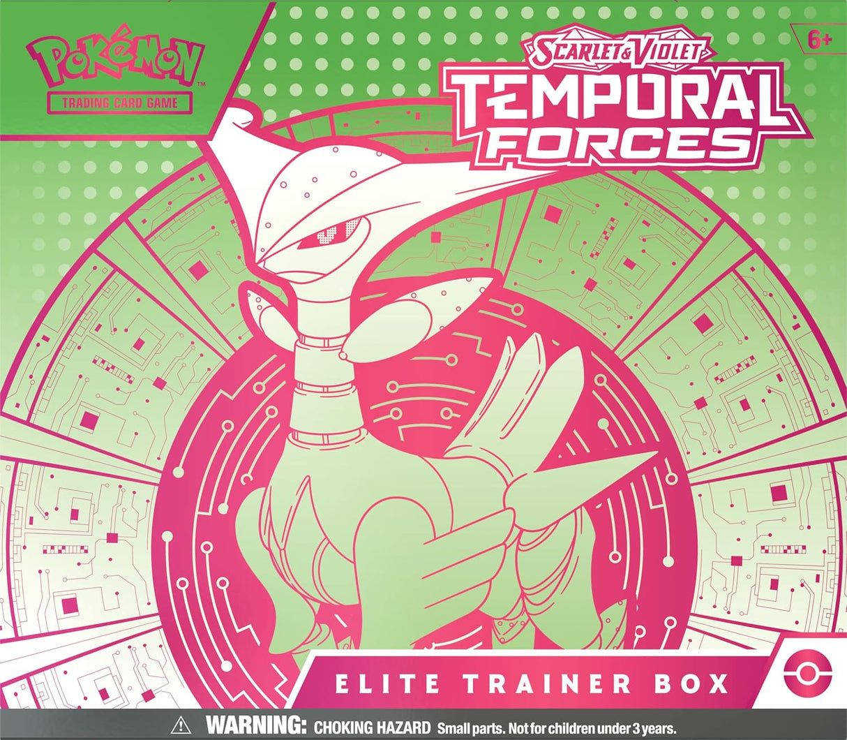 Pokemon TCG: Temporal Forces - Elite Trainer Box - Iron Leaves