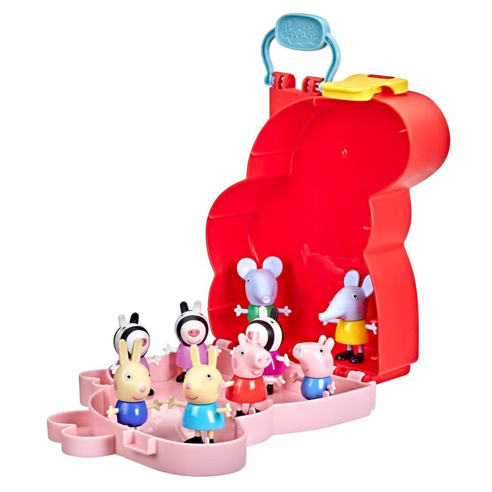 Hasbro Peppa Pig Carry-Along Brothers & Sisters Playset