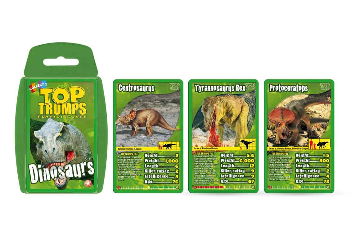 Top Trumps Dinosaur Classics Card Game