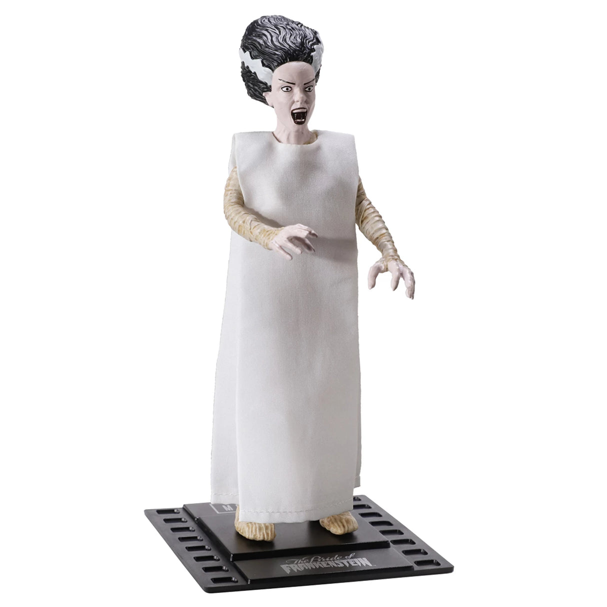 BendyFigs: Universal Monsters Bride Of Frankenstein 7.5 Inch Poseable Figure with stand