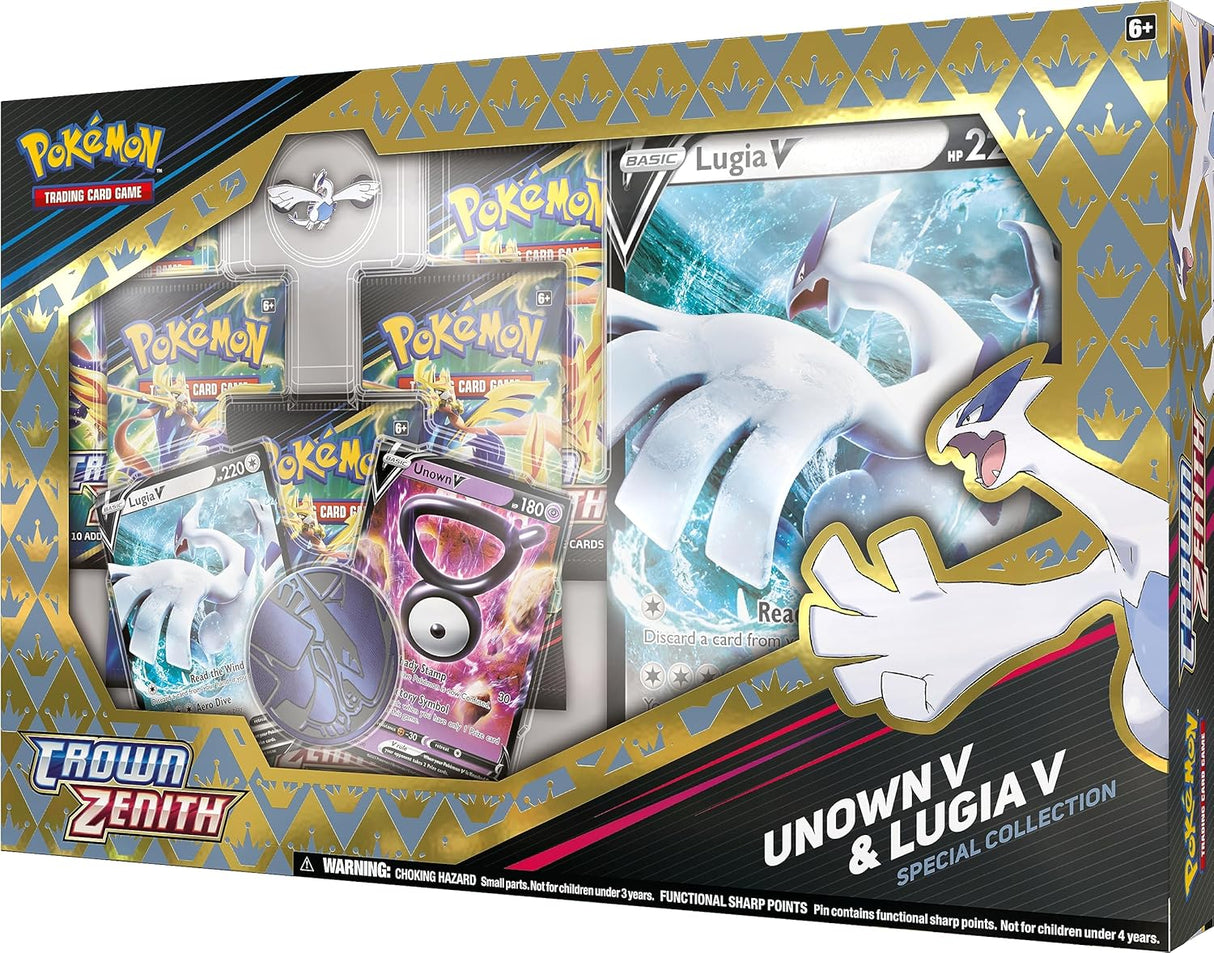 Pokemon TCG: Crown Zenith Special Collection - Unown V & Lugia V
