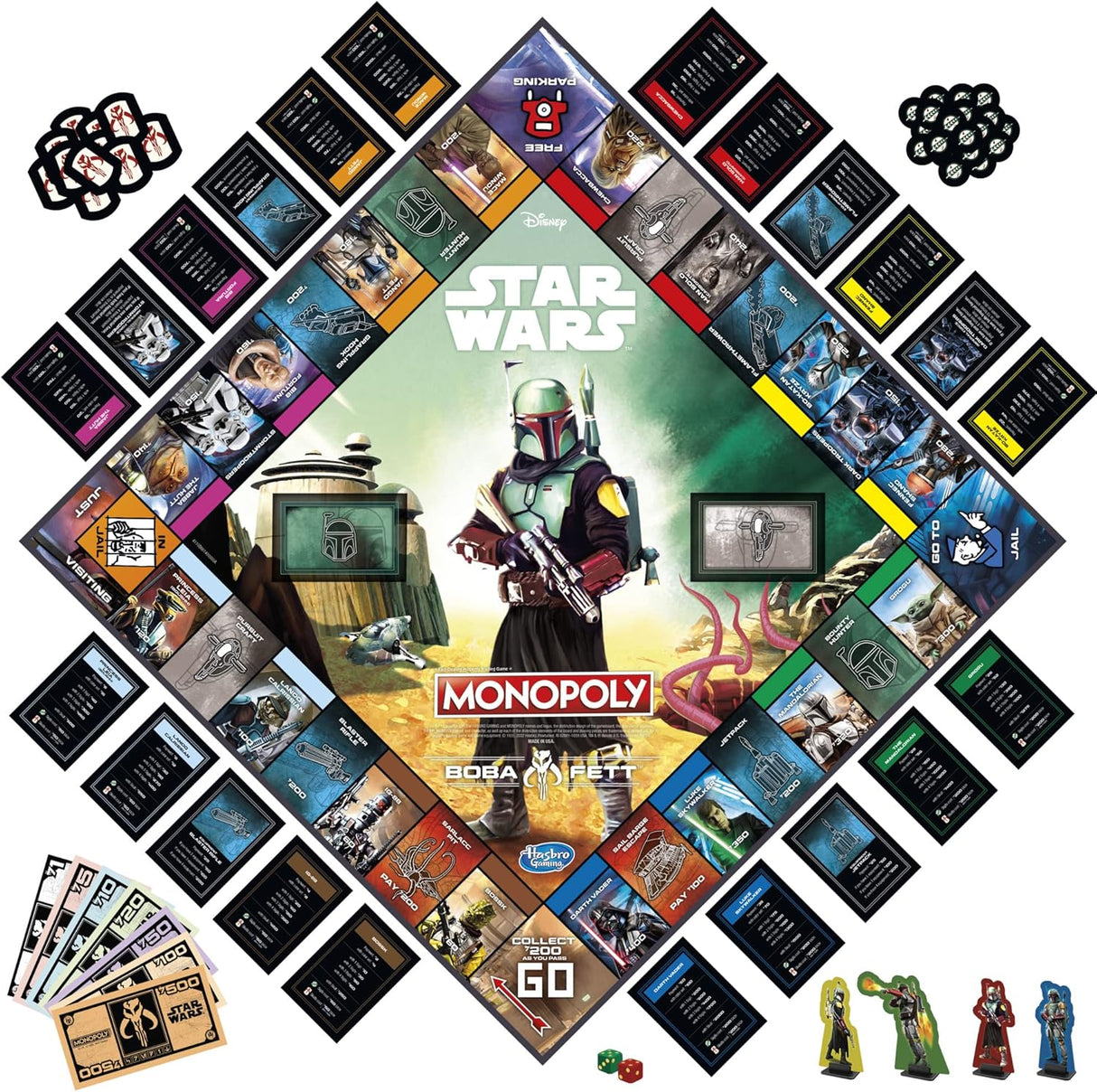 Hasbro Monopoly: Boba Fett Edition