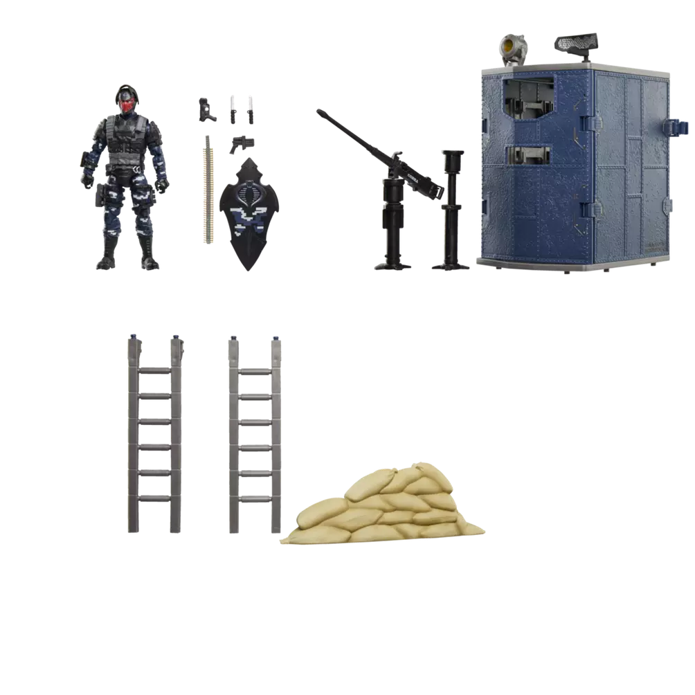G.I. Joe - Cobra Trench Viper & Cobra Fortification