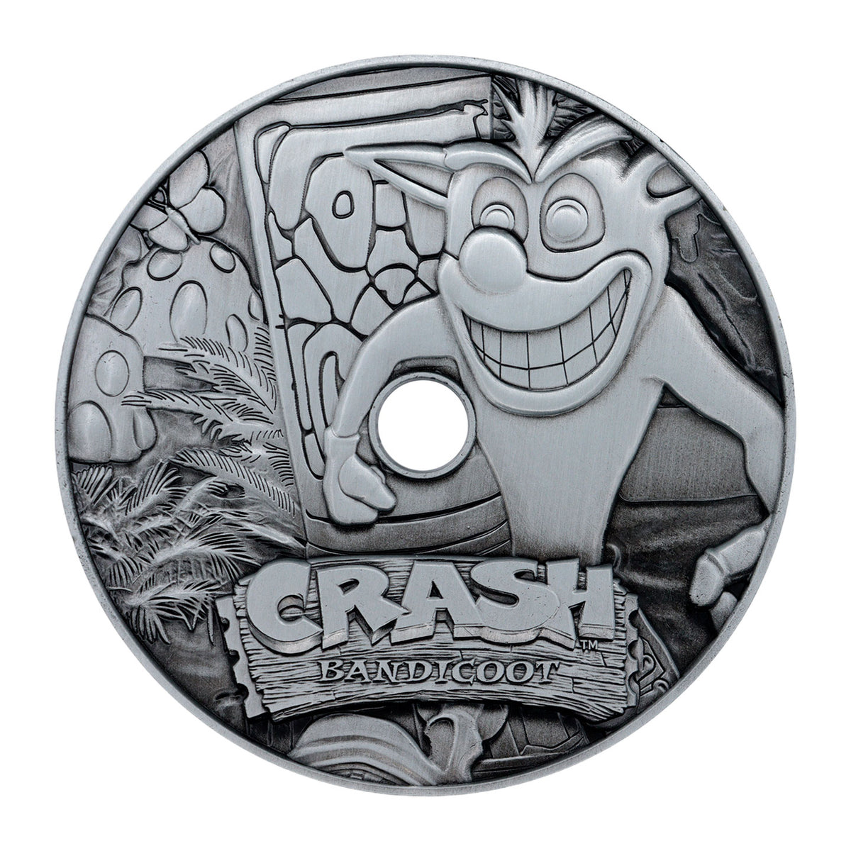 Crash Bandicoot Limited Edition Metal CD-ROM Collectible