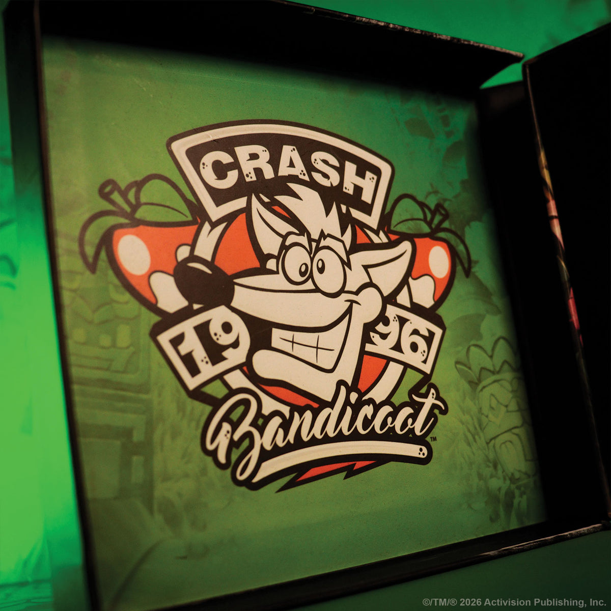 Crash Bandicoot Limited Edition Metal CD-ROM Collectible