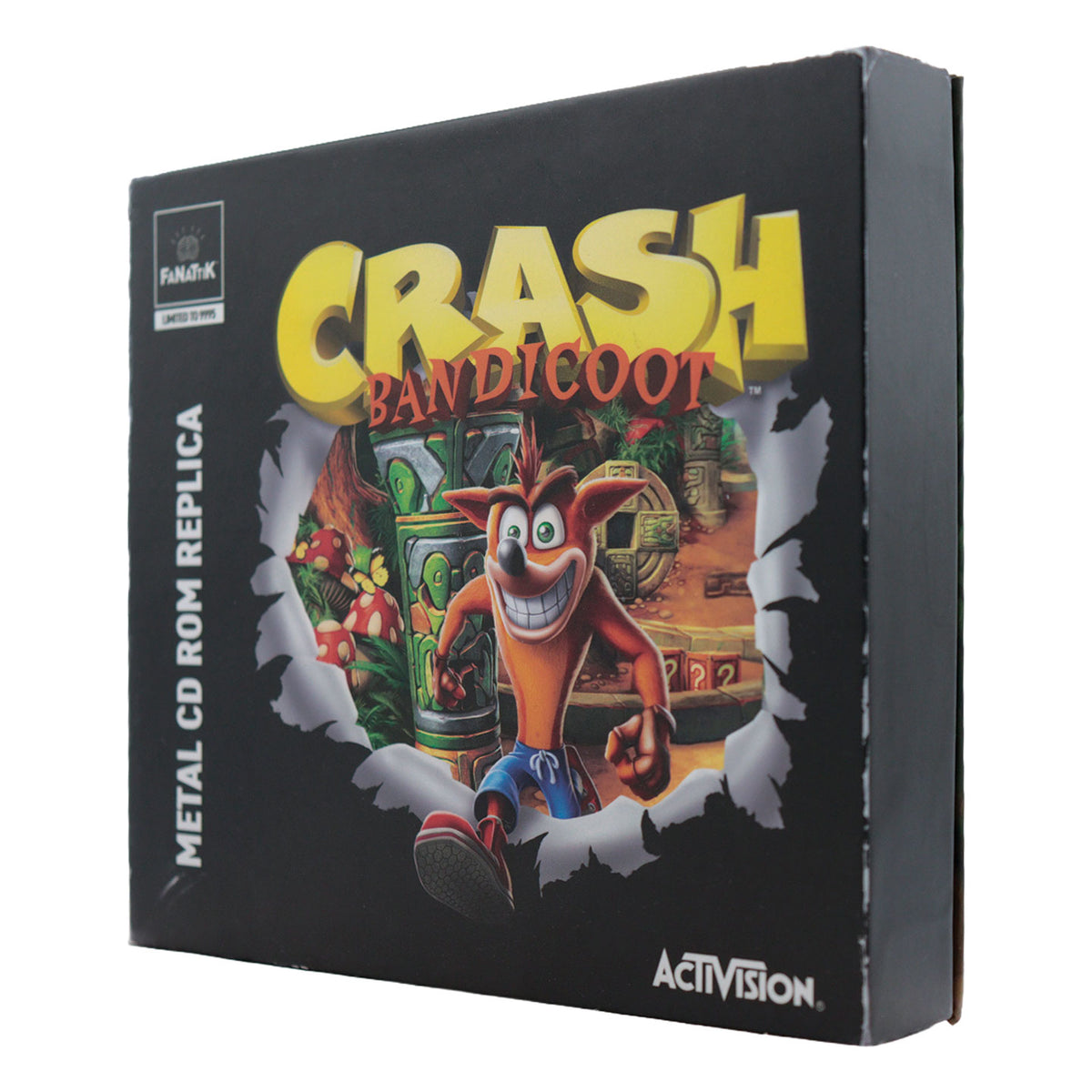 Crash Bandicoot Limited Edition Metal CD-ROM Collectible