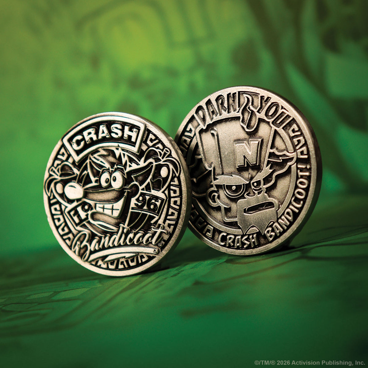 Crash Bandicoot Limited Edition Presentation Coin