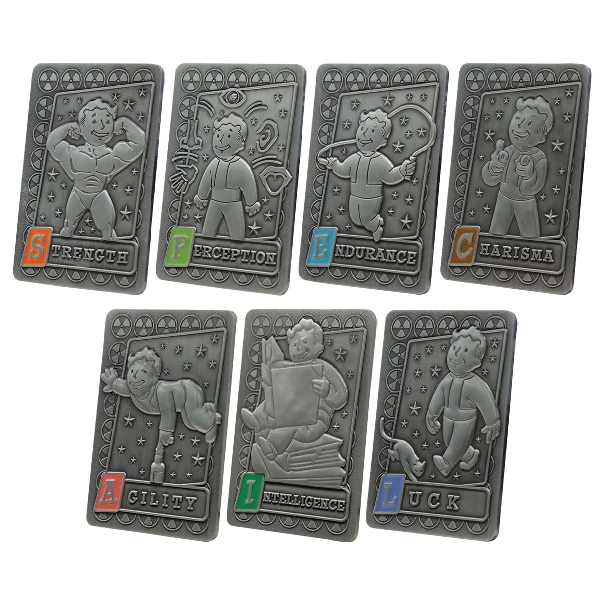 Fallout – S.P.E.C.I.A.L. Perk Card Ingot Collector’s Album