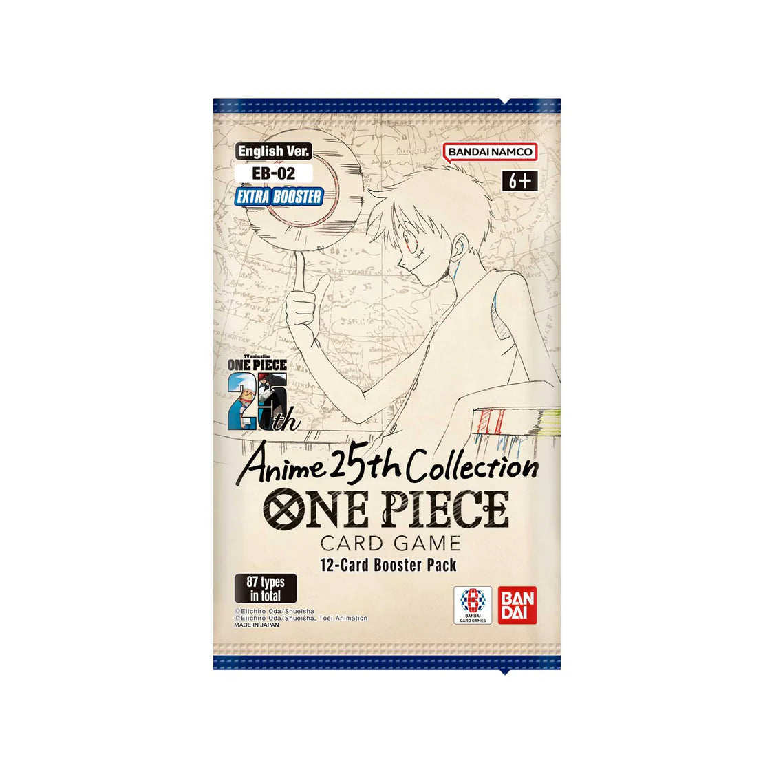Bandai One Piece Card Game: Extra Booster Box (EB-02) (24 Packs)