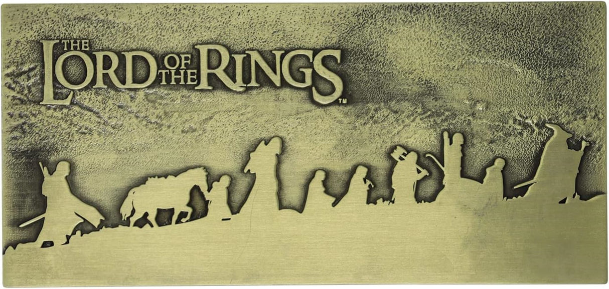 The Lord of the Rings Limited Edition The Fellowship Plaque