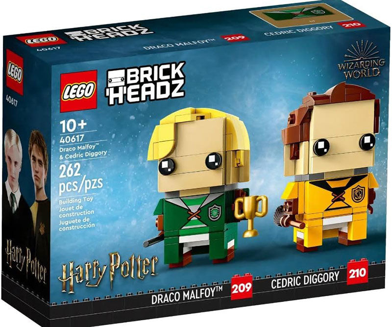 LEGO 40617 Brickheadz Draco Malfoy & Cedric Diggory