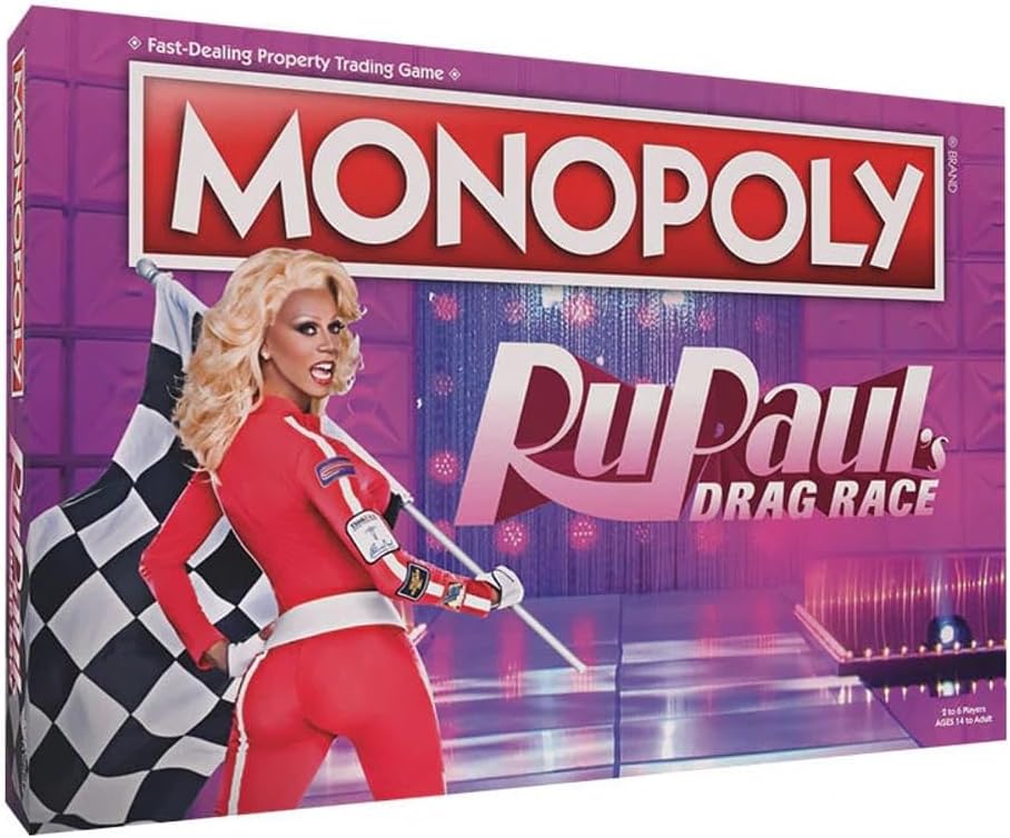 Monopoly Ru Paul’s Drag Race Board Game