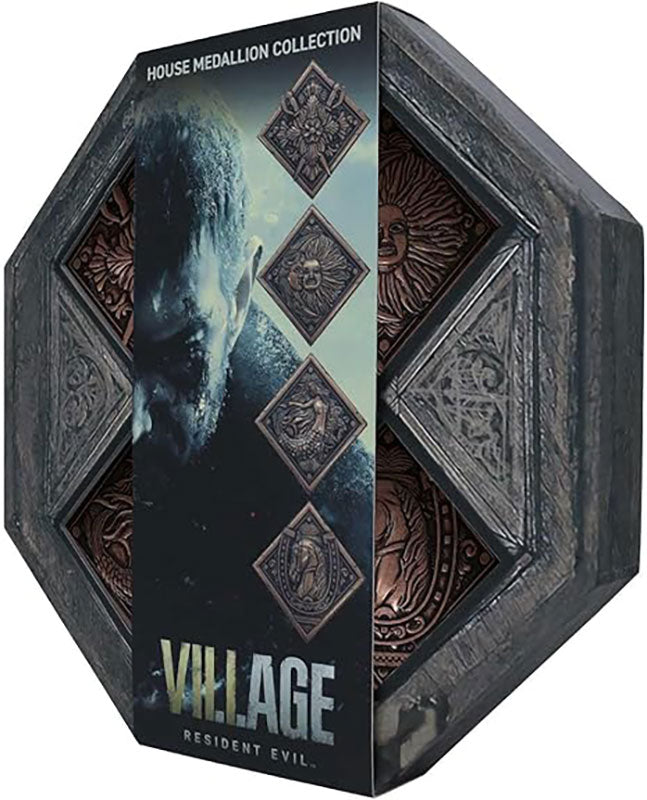 Resident Evil Village Limited Edition Replica House Crest Medallion Collection