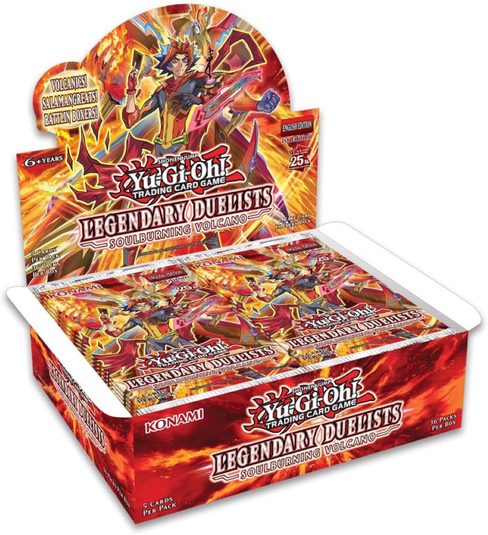 Yu-Gi-Oh! TCG Legendary Duelists: Soulburning Volcano Booster Box