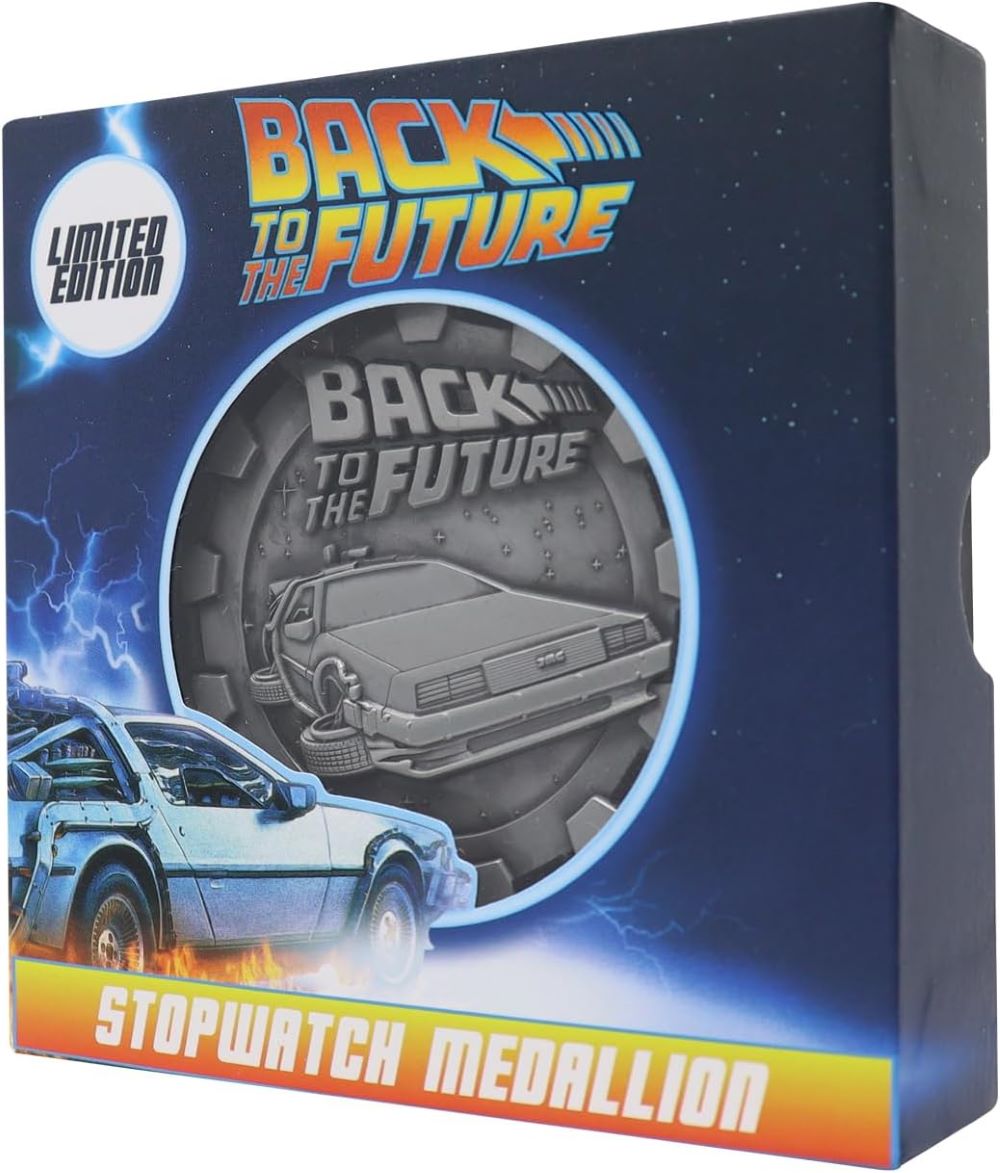 Fanattik Back to the Future Limited Edition Stopwatch Medallion