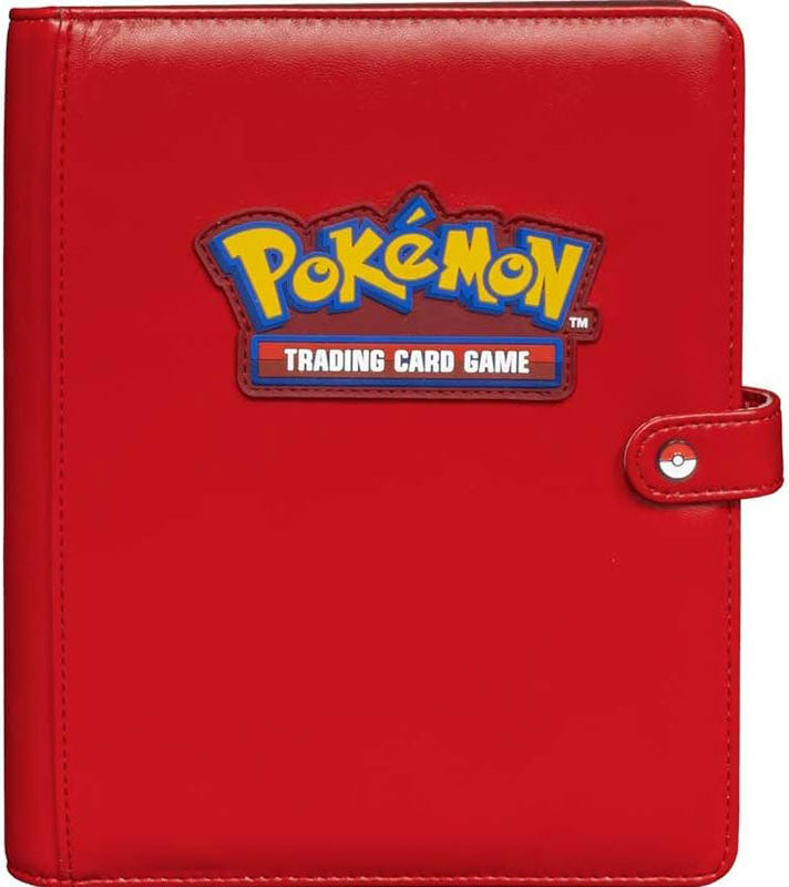 Ultra Pro Premium Pokemom Red Snap Binder
