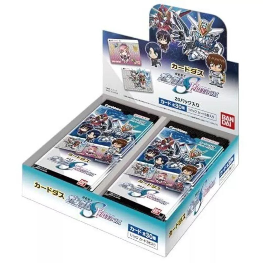 Carddass: Mobile Suit Gundam Seed Freedom TCG Display Box ( x20 Packs)