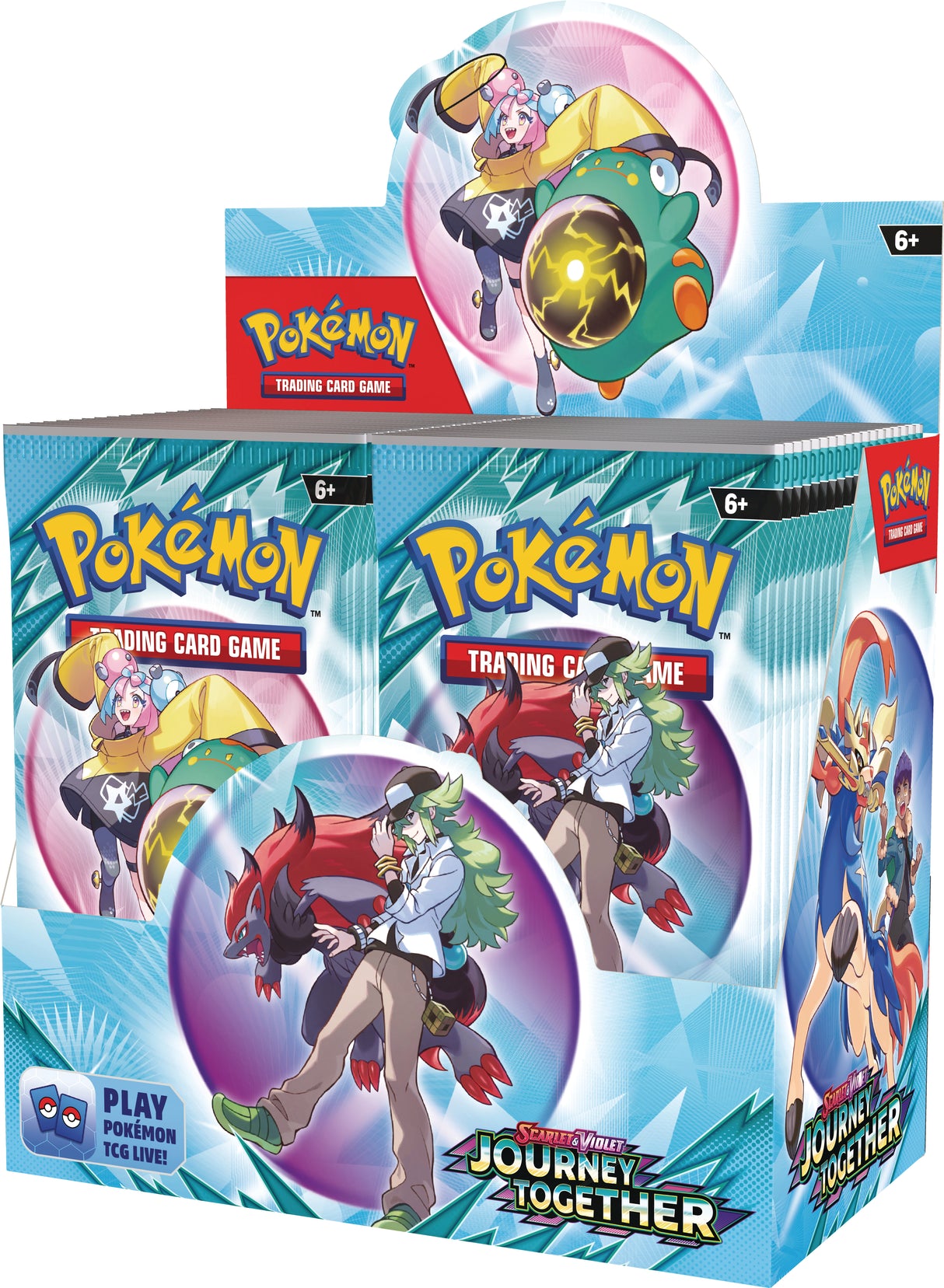 Pokemon TCG: Scarlet & Violet 9 - Journey Together - Booster Box (36 Booster Packs)