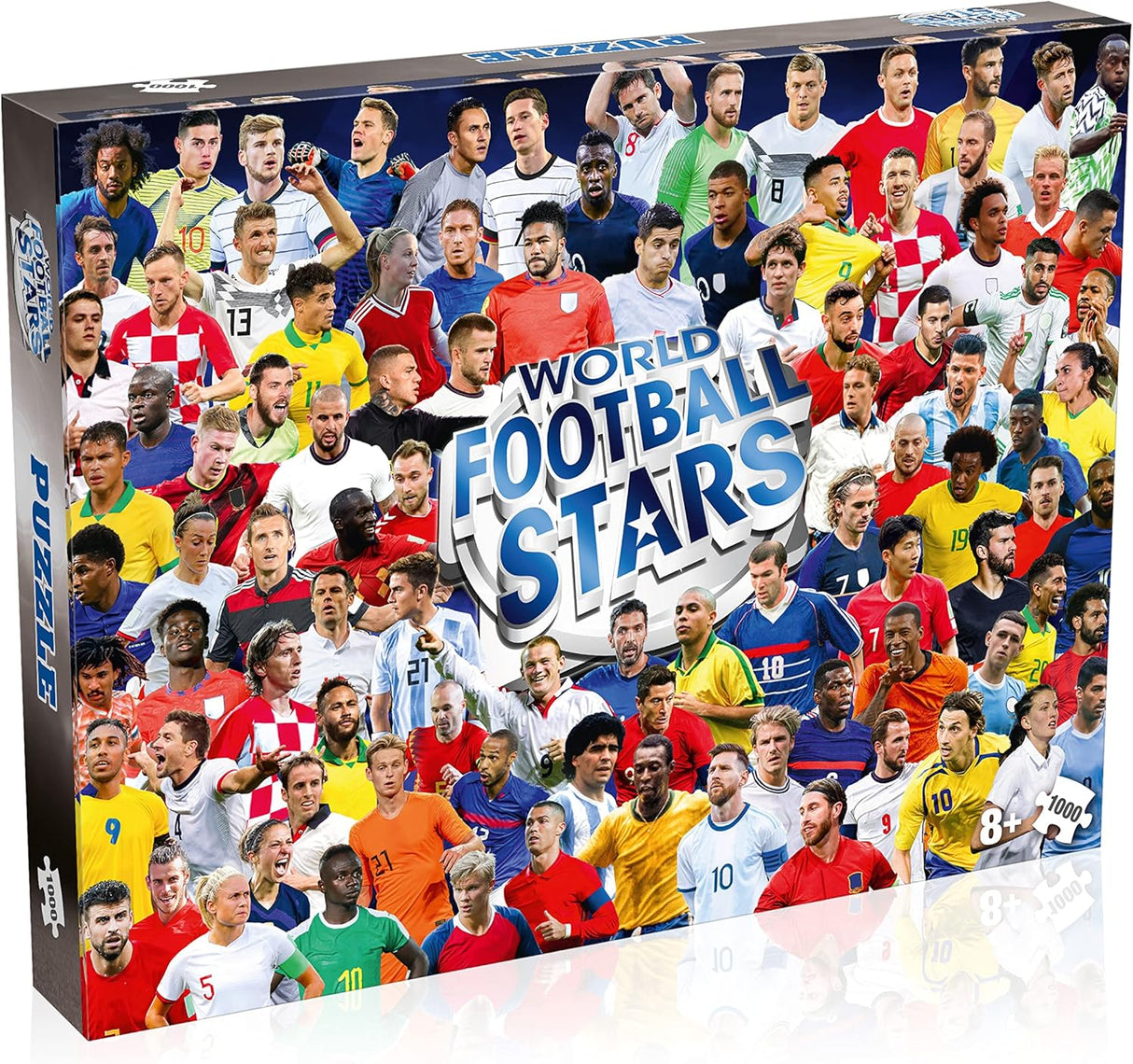 Winning Moves World Football Stars 1000 Piece Jigsaw Puzzle